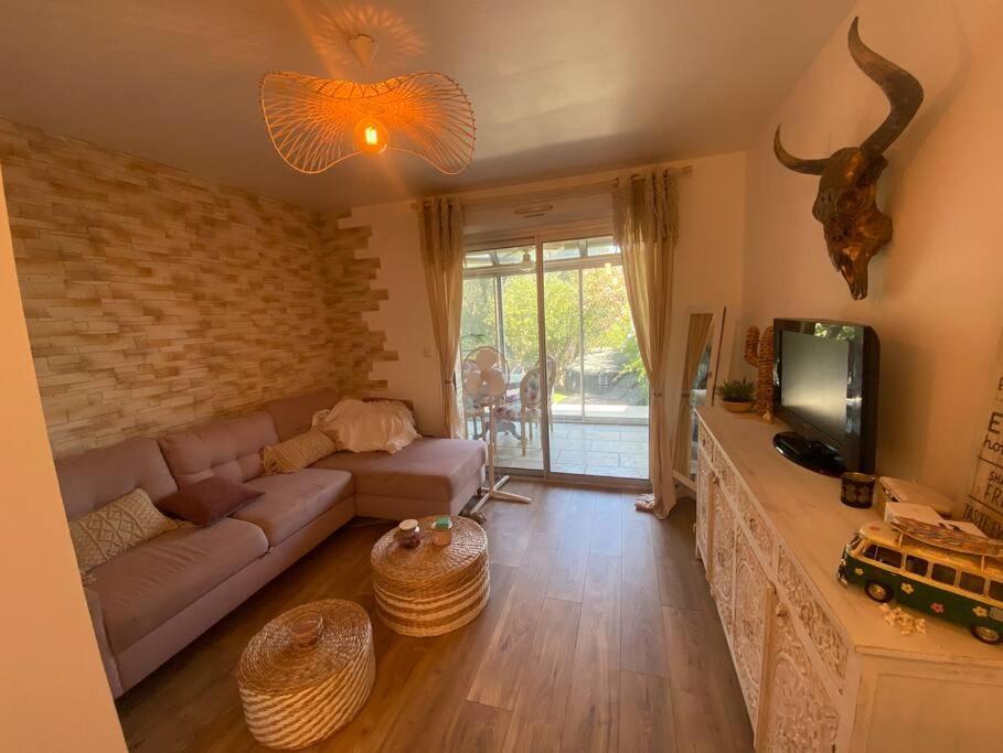 Superbe Appartement Avec Jardin & Jacuzzi - En Face De La Mer La Ciotat Exteriör bild